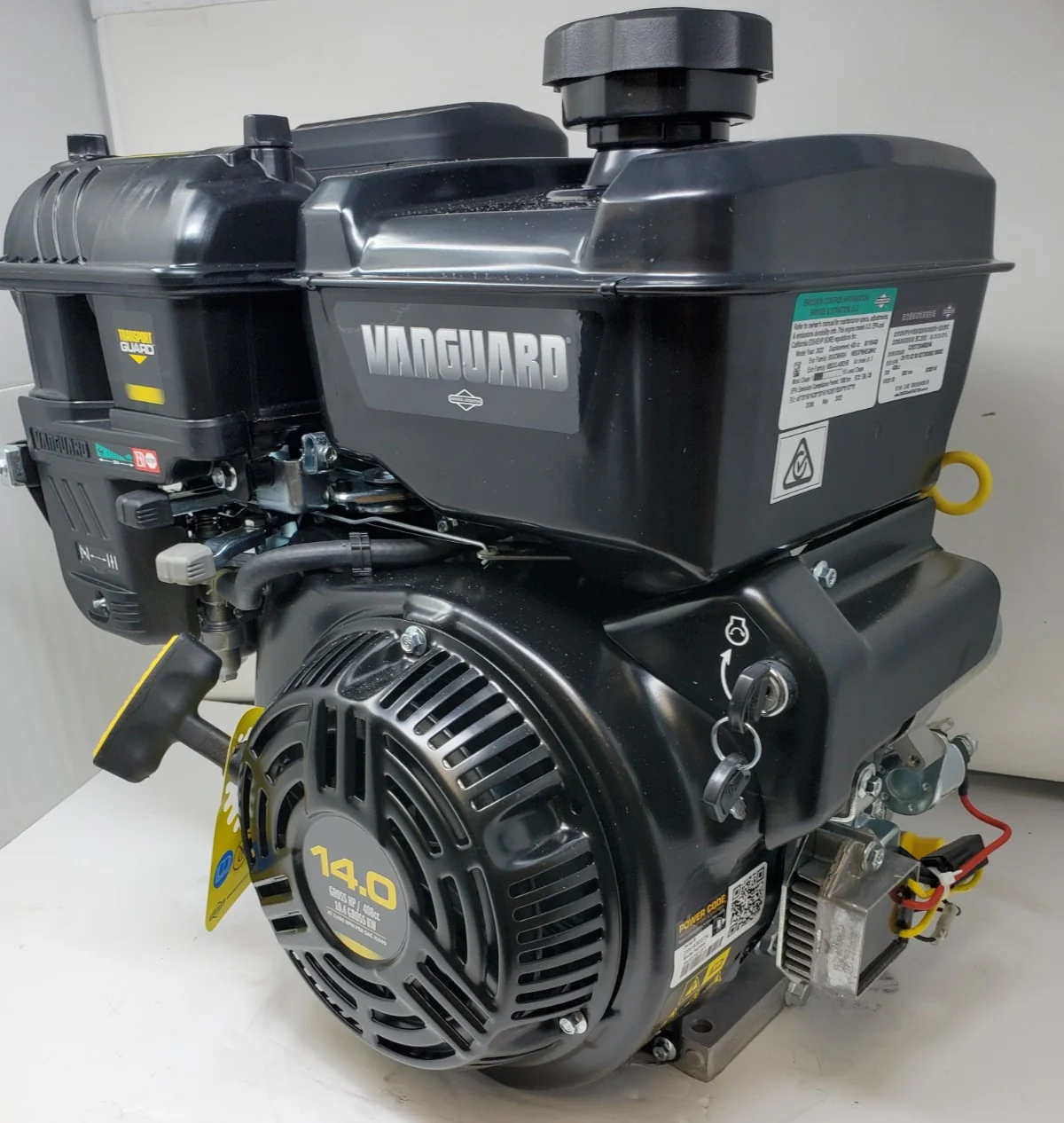 Briggs & Stratton 14hp Vanguard Engine 408cc Electric Start 1"x 3-31/64 #25V337-0012 - Image 6